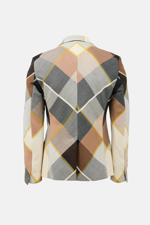 Vivienne Westwood Wool Check Blazer
