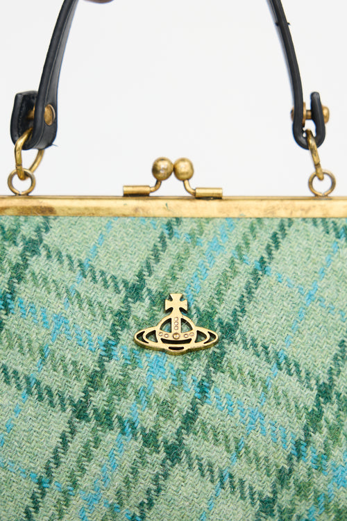 Vivienne Westwood X Harris Tweed 2020 Elena Frame Bag