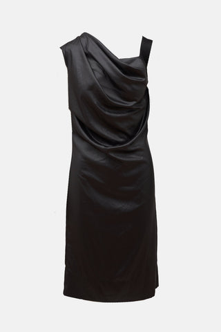 Vivienne Westwood Anglomania Asymmetrical Draped Dress