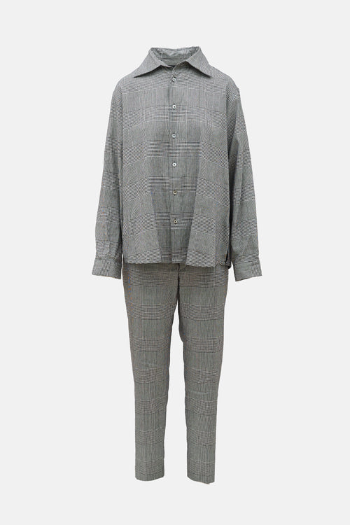 Vivienne Westwood Anglomania Linen Check Set