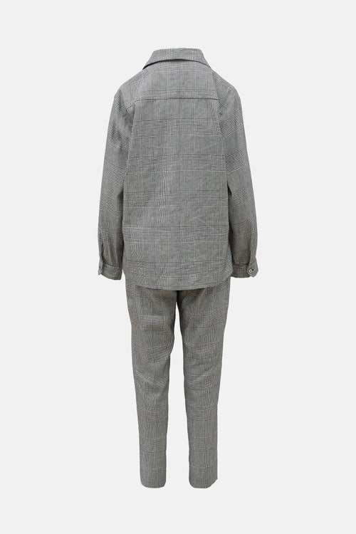Vivienne Westwood Anglomania Linen Check Set