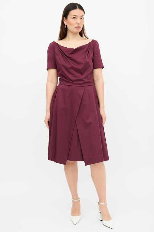 Vivienne Westwood Anglomania Draped Dress