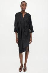 Vivienne Westwood Anglomania Draped Mini Dress