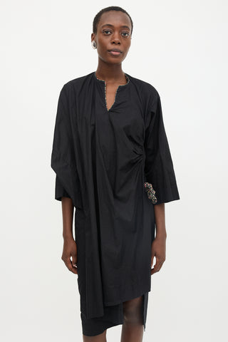 Vivienne Westwood Anglomania Draped Mini Dress