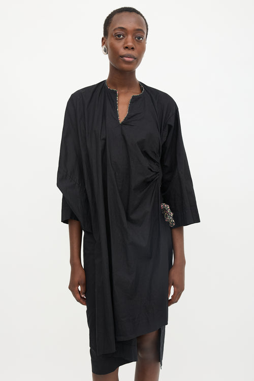 Vivienne Westwood Anglomania Draped Mini Dress