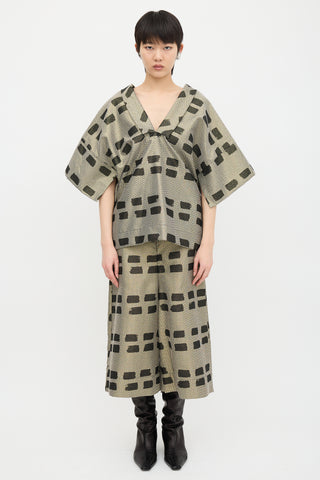 Vivienne Westwood Anglomania Metallic Jacquard Set