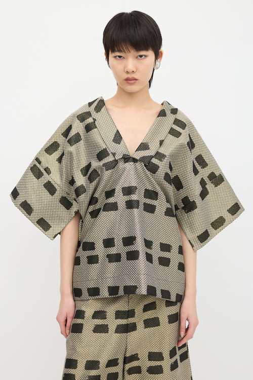 Vivienne Westwood Anglomania Metallic Jacquard Set