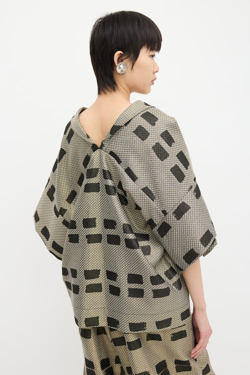 Vivienne Westwood Anglomania Metallic Jacquard Set