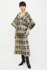 Vivienne Westwood Anglomania Metallic Jacquard Set