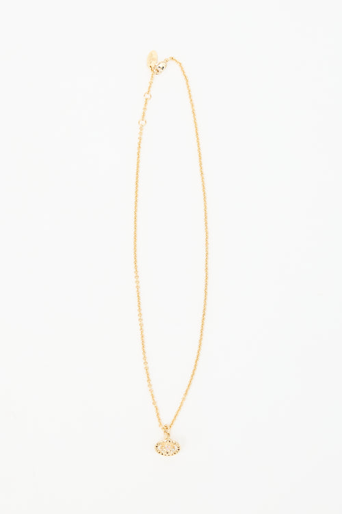 Vivienne Westwood Embellished Small Orb Necklace