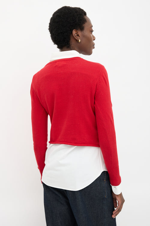 Vivienne Westwood Embroidered Logo Cardigan