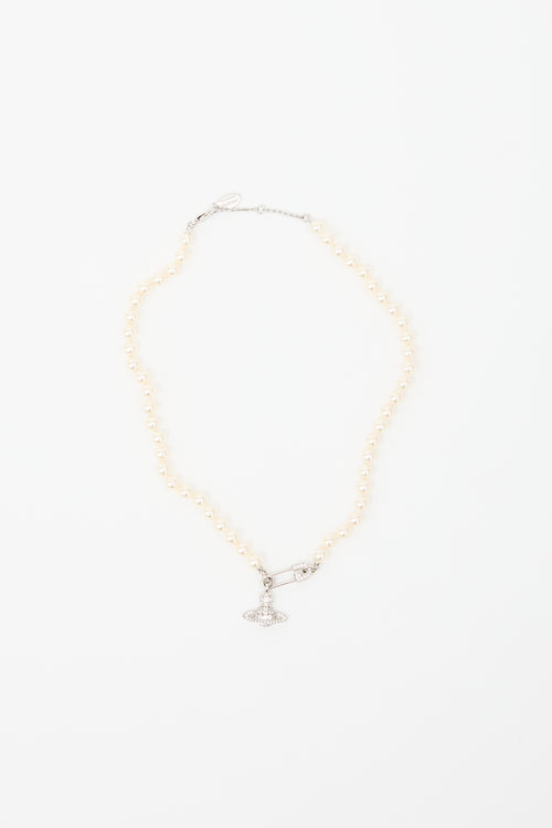 Vivienne Westwood Faux Pearl Lucrece Necklace