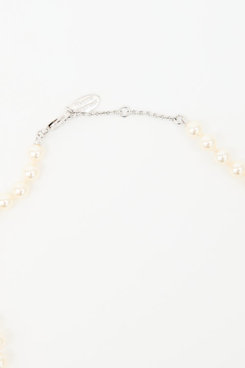 Vivienne Westwood Faux Pearl Lucrece Necklace