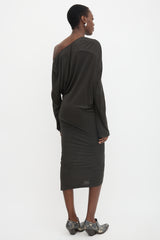 Vivienne Westwood Anglomania Asymmetric Dress