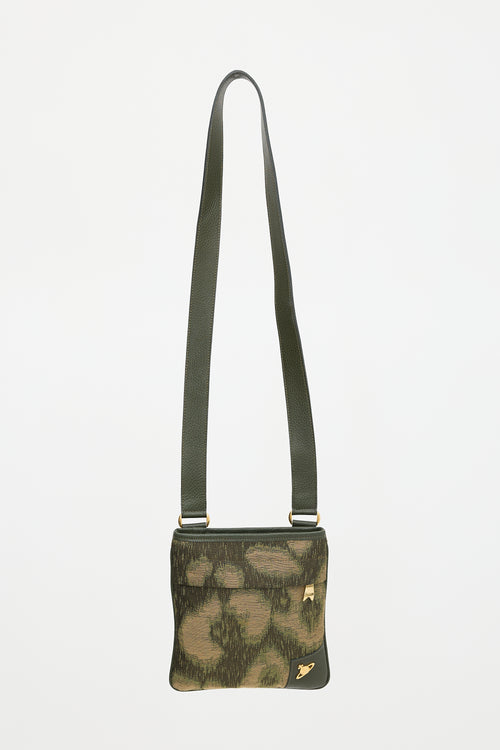 Vivienne Westwood Jacquard Orb Pouch Bag