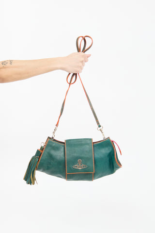 Vivienne Westwood Leather Orb Logo Bag