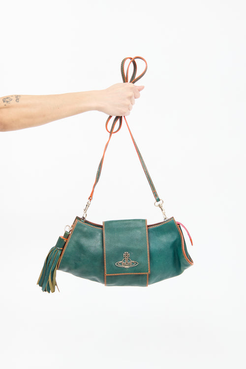 Vivienne Westwood Leather Orb Logo Bag