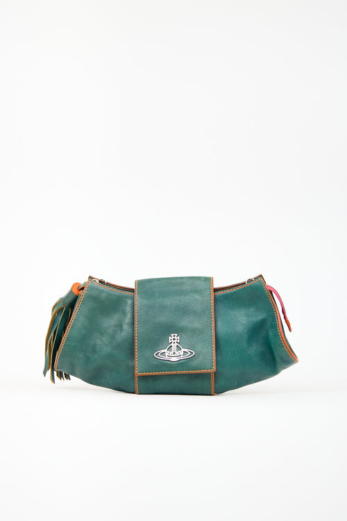 Vivienne Westwood Leather Orb Logo Bag