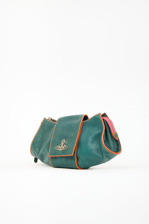 Vivienne Westwood Leather Orb Logo Bag