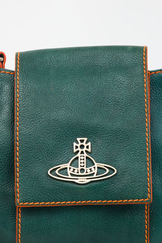Vivienne Westwood Leather Orb Logo Bag