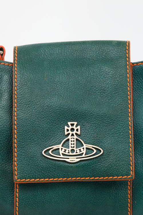 Vivienne Westwood Leather Orb Logo Bag