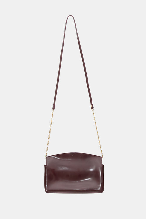 Vivienne Westwood Polished Leather Orb Clutch