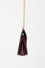Vivienne Westwood Polished Leather Orb Clutch