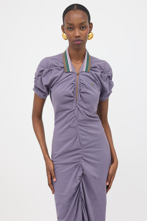Vivienne Westwood Ruched Polo Dress