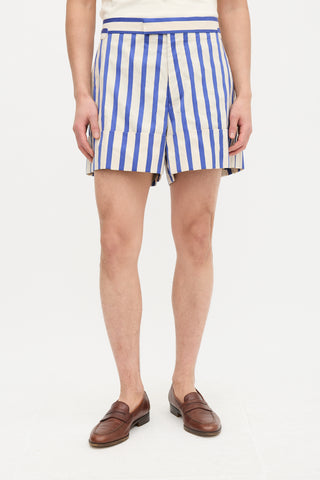 Vivienne Westwood Stripe Cuffed Shorts