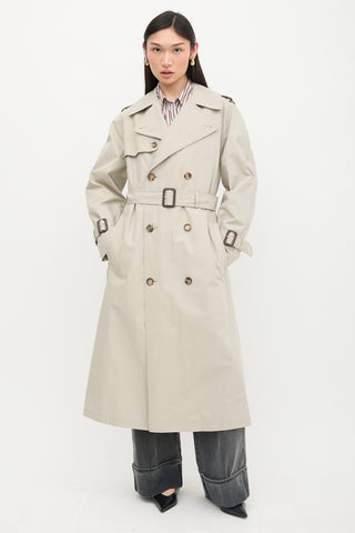 WARDROBE.NYC Classic Trench Coat