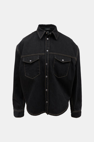WARDROBE.NYC Denim Oversized Shirt