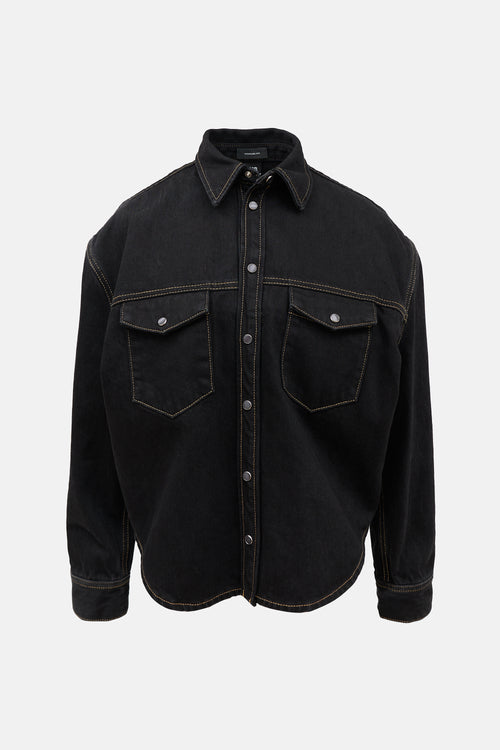 WARDROBE.NYC Denim Oversized Shirt