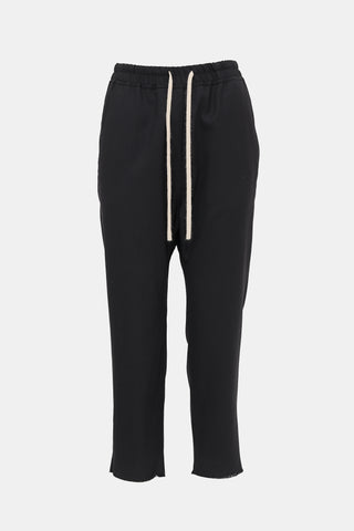 Nili Lotan Wool Twill Dropped Seat Pant