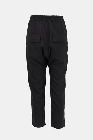 Nili Lotan Wool Twill Dropped Seat Pant