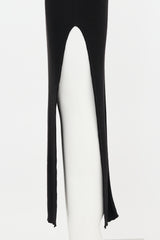 Rick Owens SS 2023 Wool Ribbed Knit Skirt