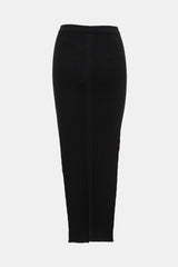 Rick Owens SS 2023 Wool Ribbed Knit Skirt