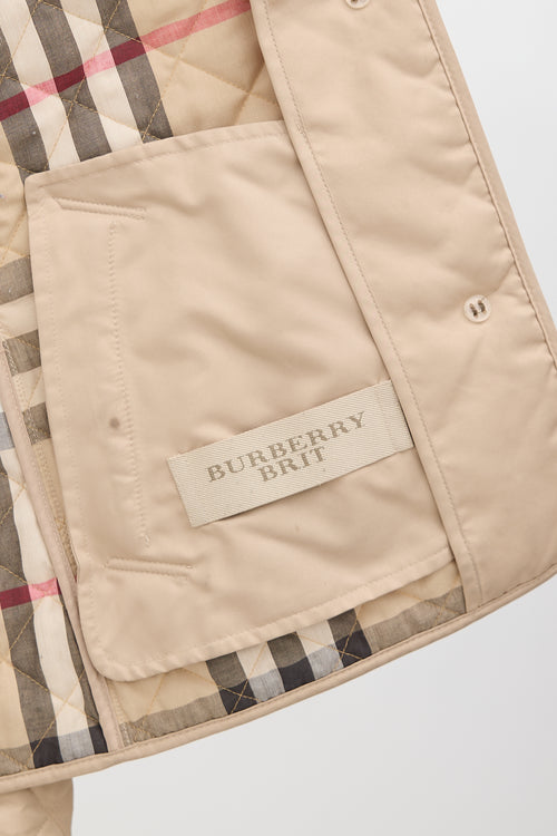 Burberry Brit Quilted Jacket