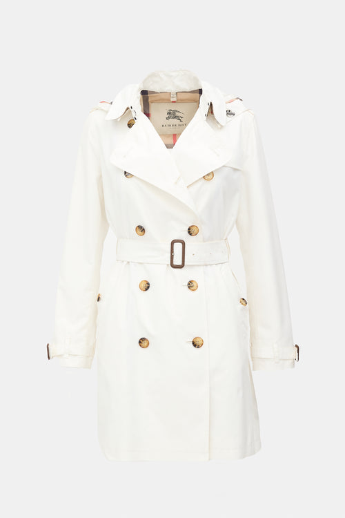 Burberry Hooded Trench Coat