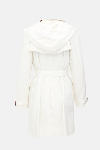 Burberry Hooded Trench Coat
