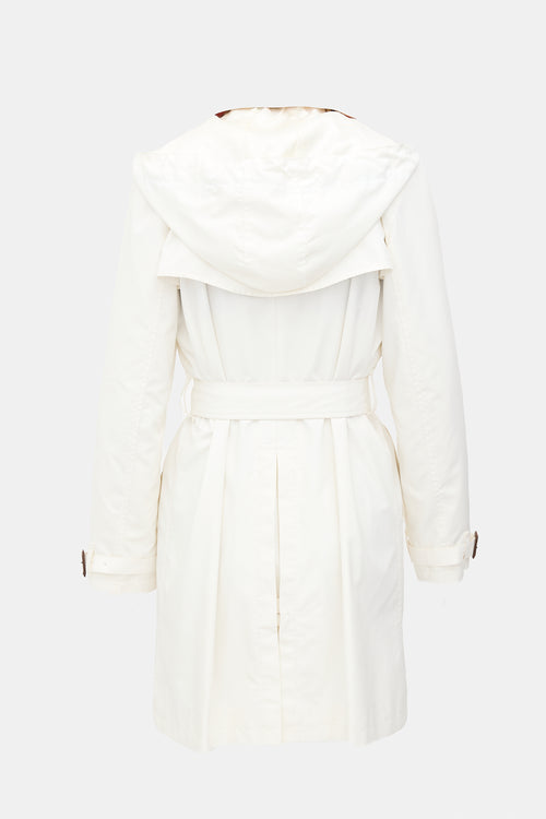 Burberry Hooded Trench Coat