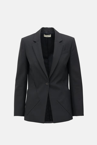 Balenciaga 2014 Single Button Blazer
