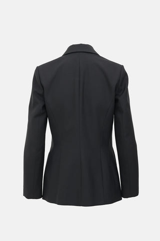 Balenciaga 2014 Single Button Blazer