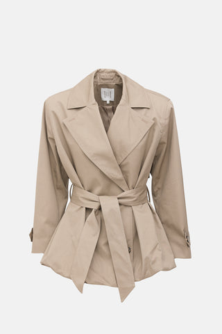 Helsa Cropped Trench Jacket