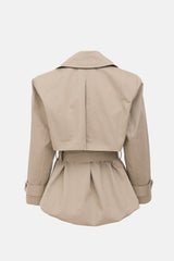 Helsa Cropped Trench Jacket