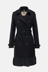 Burberry Wool & Cashmere Trench Coat