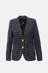 Smythe Checked Patch Pocket Blazer
