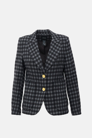 Smythe Checked Patch Pocket Blazer