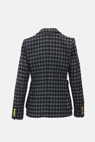 Smythe Checked Patch Pocket Blazer