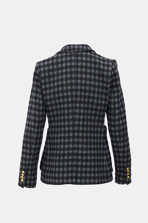 Smythe Checked Patch Pocket Blazer