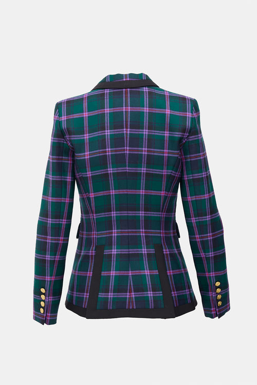 Smythe Wool Tartan Blazer
